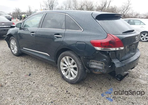 2014 Toyota Venza Le z USA, uszkodzony, nr VIN 4T3ZA3BB0EU089026